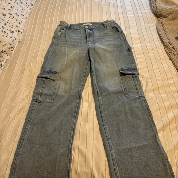 Light Wash PacSun Baggy Carpenter Jeans - Picture 1 of 3